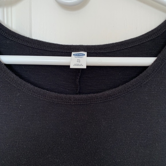 Black Old Navy T Shirt Dress - Picture 2 of 2